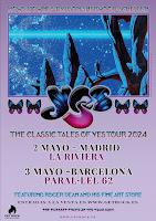 YES darán dos conciertos en España, serán en Madrid y Barcelona en mayo del 2024