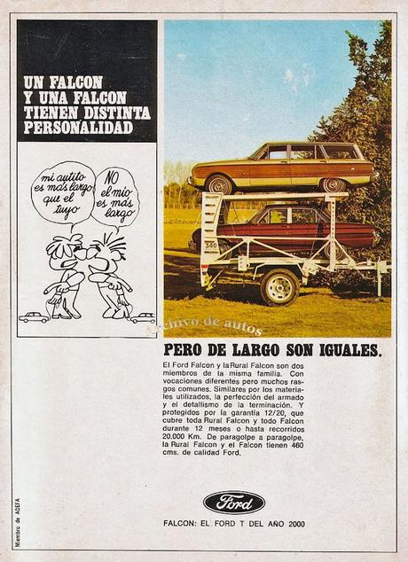 Ford Falcon Rural y su presentación en Argentina en el año 1968