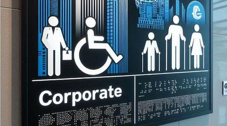 Señalización corporativa y con braille para garantizar la accesibilidad en edificios