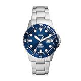 FOSSIL Reloj Analógico para Hombre de Cuarzo con Correa en Acero Inoxidable FS6029