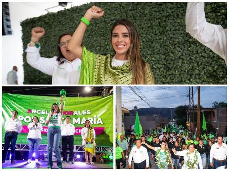 Ruth González y Arcelia Morales se comprometen a apoyar a artesanos y mujeres en Santa María del Río