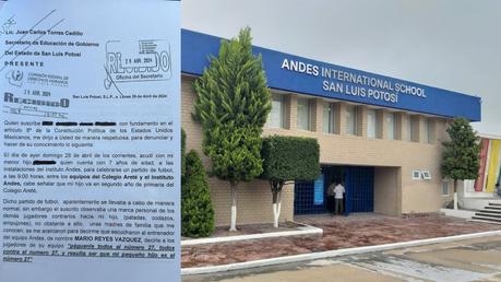 Denuncia por comportamiento indebido de entrenador en partido infantil de fútbol en Instituto Andes
