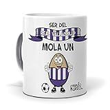 mundohuevo Taza Ser del Real Valladolid Mola un Huevo. Cerámica AAA - 350 ml.