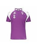 Kappa AYBA 7 Real Valladolid 23/24, Camiseta de Paseo, Violeta, L, Hombre
