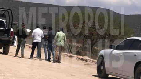 Localizan persona embolsada en la localidad del Huizache en Soledad de Graciano Sánchez