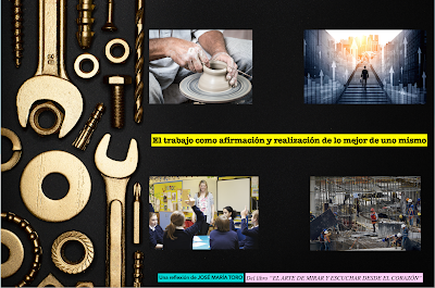 El trabajo como afirmación y realización de lo mejor de uno mismo El trabajo como afirmación y realización de lo mejor de uno mismo