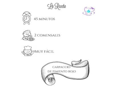 CARPACCIO DE PIMIENTO ROJO ITALIANO (AIR FRYER)