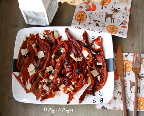 CARPACCIO DE PIMIENTO ROJO ITALIANO (AIR FRYER)