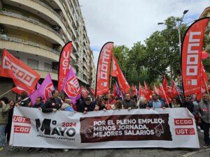 Maestre reivindica al PSOE como el partido «más firme» en la defensa de los derechos de los trabajadores