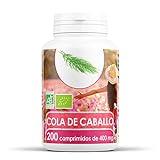 Cola de Caballo Orgánica en Pastillas 400 mg - 200 comprimidos