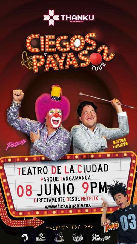 «Ciego y Payasos»: Una carcajada garantizada en San Luis Potosí