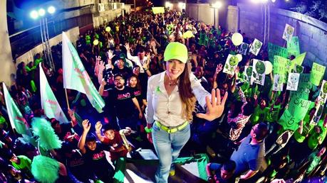 Ruth González demuestra gran poder de convocatoria en Matehuala con propuestas para mejorar la calidad de vida