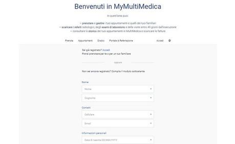 Cómo reservar MultiMedica en línea