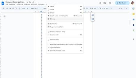 Cómo eliminar una página en Google Docs