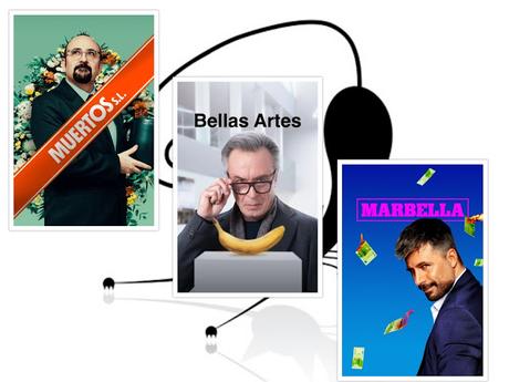 Muertos s.l., Bellas artes y Marbella (series de Movistar+) Muertos s.l., Bellas artes y Marbella (series de Movistar+)