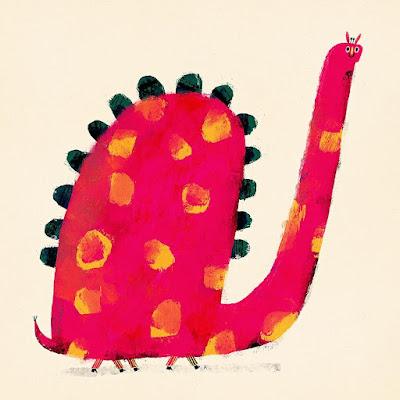 Más dinosaurios coloridos de Anna Süßbauer
