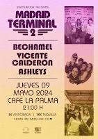 Concierto de Bechamel, Vicente Calderón y Ashleys en Café la Palma