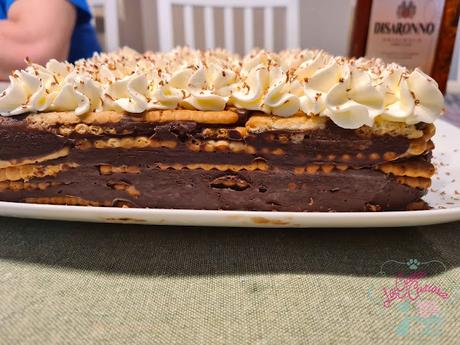 TARTA RAPIDA DE GALLETAS Y CHOCOLATE TARTA RAPIDA DE GALLETAS Y CHOCOLATE