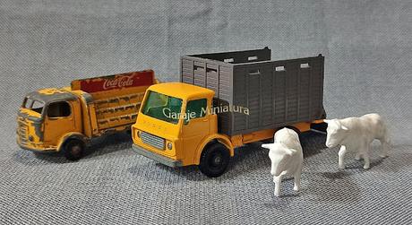 Karrier Bantam y Cattle Truck ambas piezas #37 de Matchbox