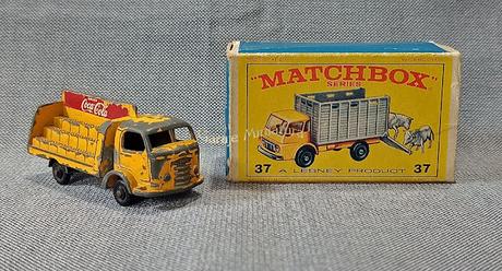 Karrier Bantam y Cattle Truck ambas piezas #37 de Matchbox