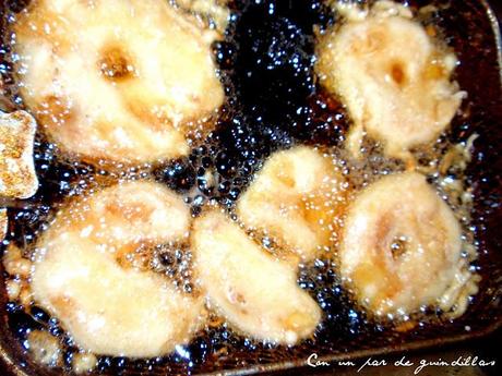 Buñuelos de manzana Buñuelos de manzana