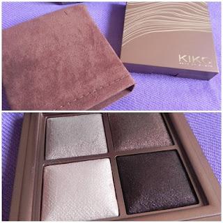 Dos looksy medio con la paleta de kiko: luminoso vs dramático