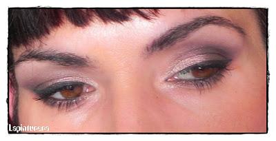 Dos looksy medio con la paleta de kiko: luminoso vs dramático