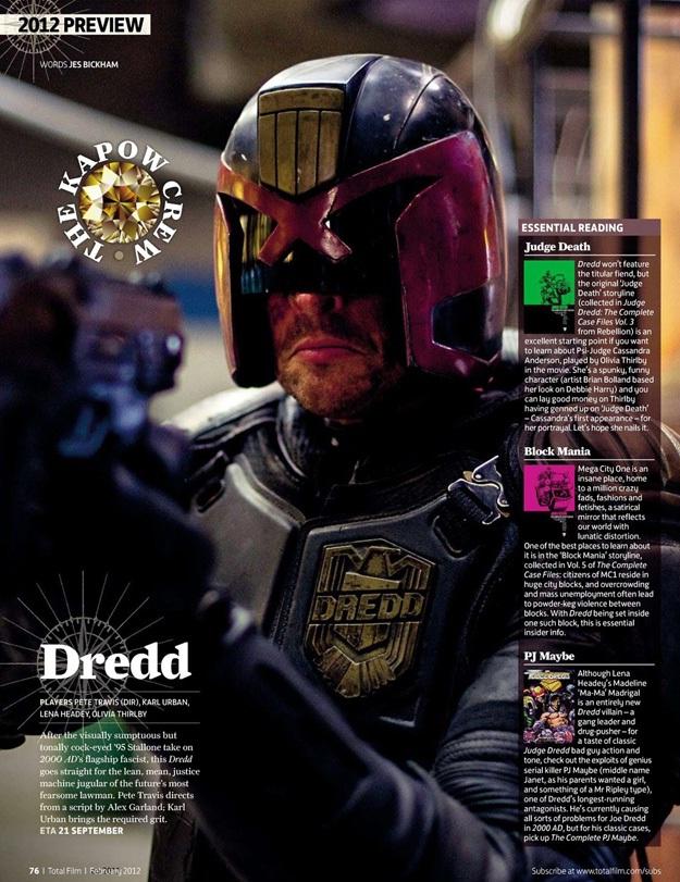 Nueva imagen de Karl Urban en Dredd