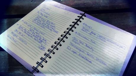 The notebook. The notebook.