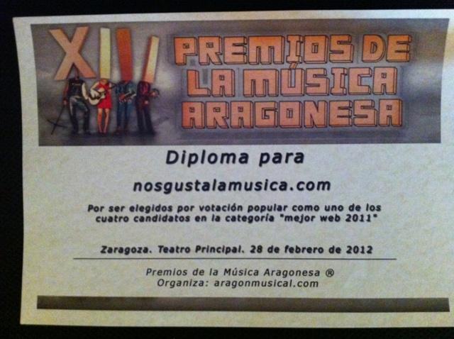 XIII Premios de la Música Aragonesa