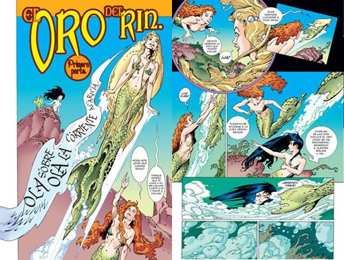 El anillo del nibelungo, una ópera en cómic