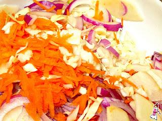 Se acabaron las vacaciones pero sigue el calorcito!  Receta de verano: Cole Slaw (Ensalada de repollo)