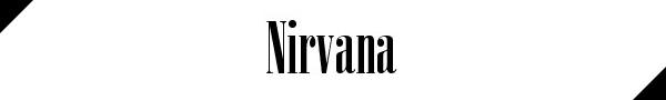 tipografia nirvana