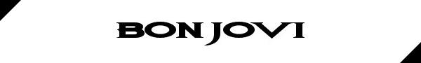 tipografia bon jovi