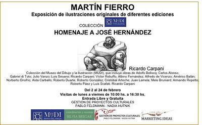 Inauguración de la muestra 'Martín Fierro' en Palma de Mallorca - España‏