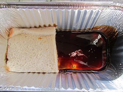 Pudin de pan y peras