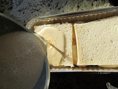 Pudin de pan y peras