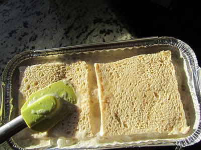 Pudin de pan y peras