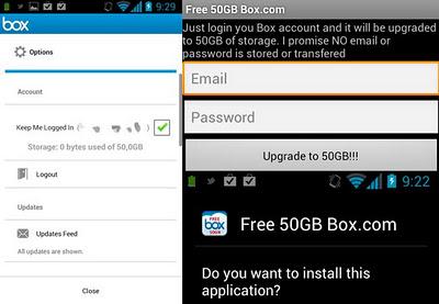 Consigue 50 GB gratis en Box desde tu Android