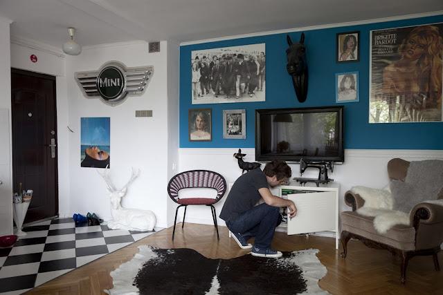 Un apartamento vintage en Varsovia