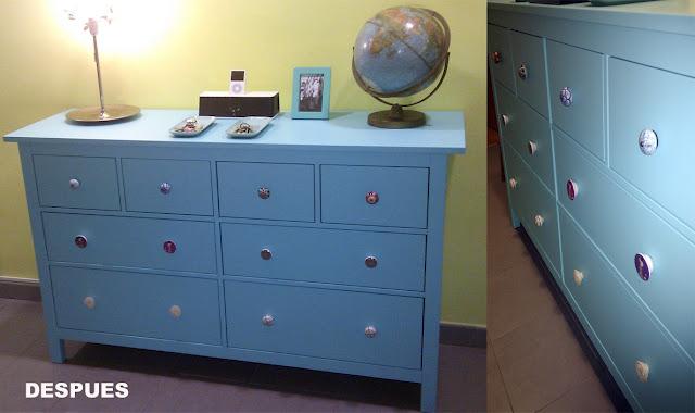 Antes y Después: La cómoda Hemnes de segunda mano de Irene