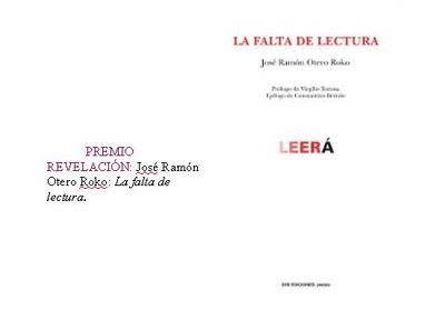 Dossier Premios Ágora- Andrés Salom 2011, categorías A, E y Revelación