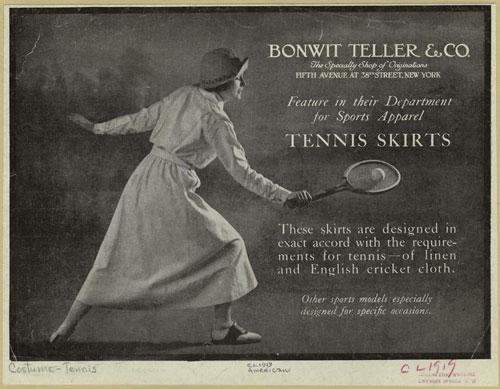 Anuncio de Tenis de 1919