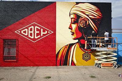 Nuevos murales de Shepard Fairey en Dallas