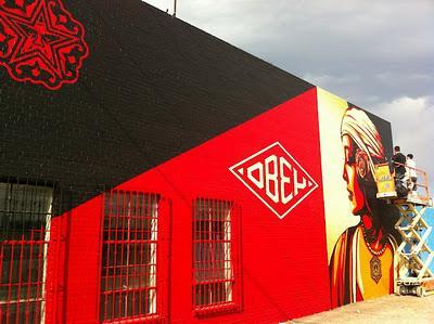 Nuevos murales de Shepard Fairey en Dallas