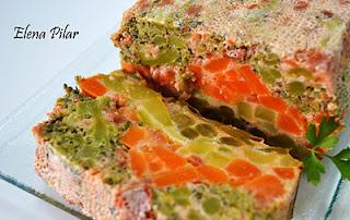 Pastel de Verduras muy ligero