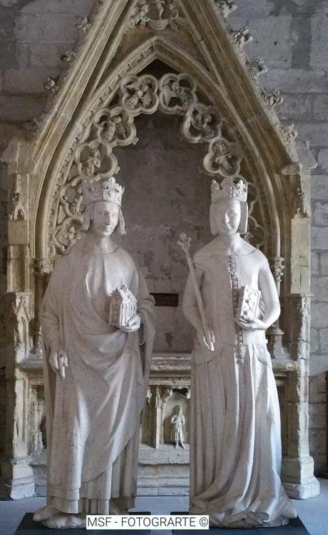 En la Sacristía Norte del Palacio de los Papas (Aviñón)