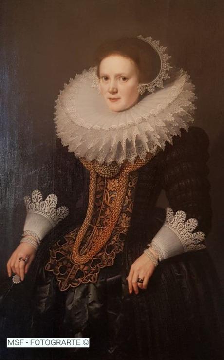 Retrato de mujer, por Michiel Jansz. van Mierevelt