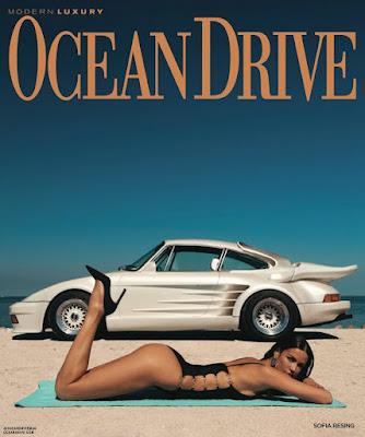 Sofia Resing en la Portada de Ocean Drive Magazine