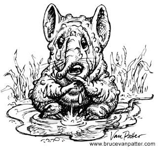 La Mesa Beatle: Borges y el Squonk de Genesis. Un homenaje a las aventuras íntimas de los perdedores